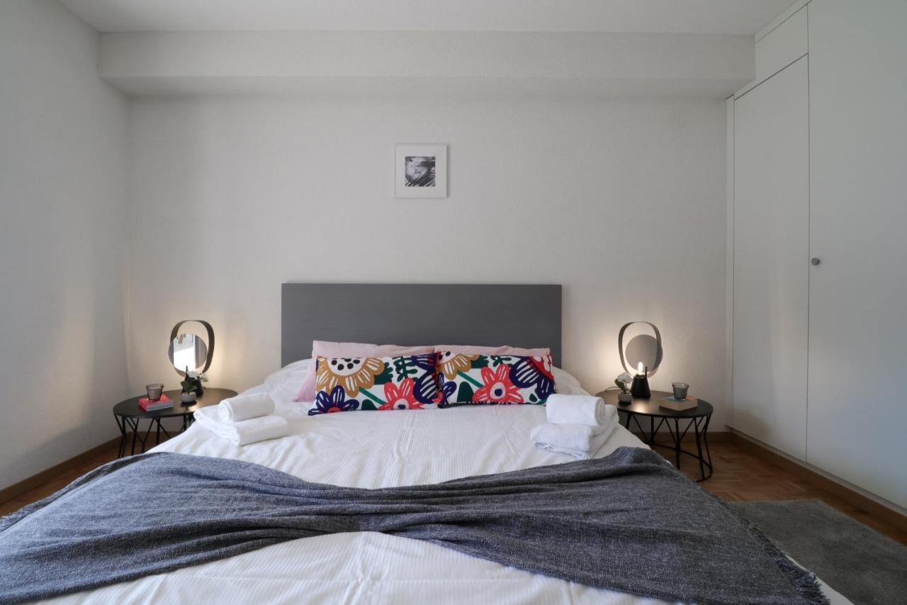 Modern Apartment Close To Martigny Train Station Zewnętrze zdjęcie